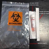 VTM vírusszállító cső flocked orrtorok steril tamponnal